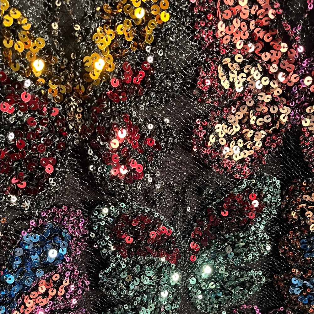 Free People Multicolor Sequin Midi Dress - Picture 4 of 4